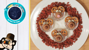 food art slurp - goji di natale