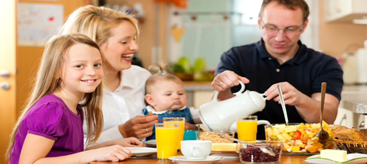 family breakfast